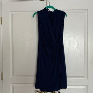 Tommy Bahama size M faux wrap dress. Blue